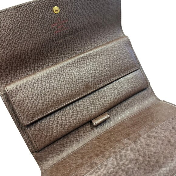Louis Vuitton Damier Ebene Sarah International Wallet - Picture 6 of 7
